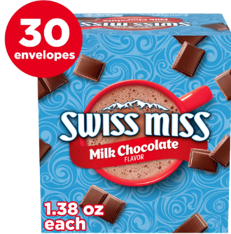 Swiss Miss Milk Chocolate Flavored Hot Cocoa Mix, 38.27 oz. Canister 38.27 oz